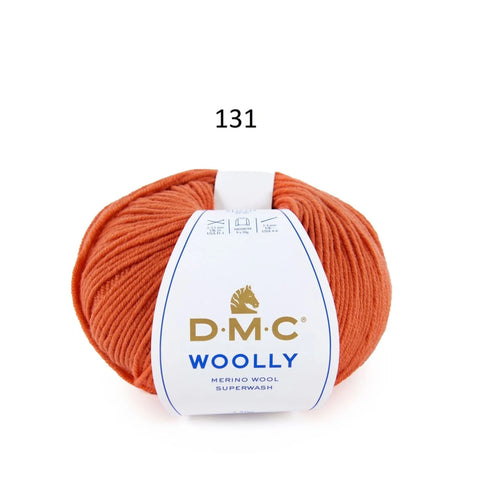 DMC Woolly Superwash 100% Merino Wool Yarn 50g 125m Color 131