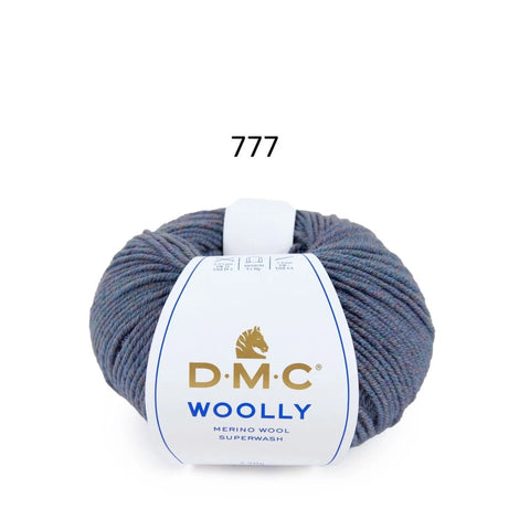 DMC Woolly 100% Merino Wool Yarn Superwash 50g 125m Color 777