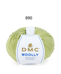 DMC Woolly 100% Merino Wool Yarn Superwash 50g 125m Color 890