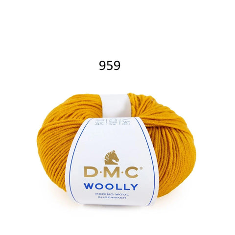 DMC Woolly 100% Merino Superwash Yarn 50g 125m Color 959