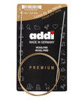 Addi 2mm 80cm Circular Knitting Needles, Smooth Metal Tips, German Made