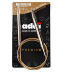 Addi Circular Knitting Needles 80cm Cable 9mm Nickel-Free Smooth Aluminum Tips