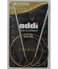 Addi Circular Knitting Needles 3.75mm 80cm Smooth Metal Cable, German Quality