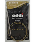 Addi Circular Knitting Needles 80cm Cable 4.5mm Smooth Aluminum Tips