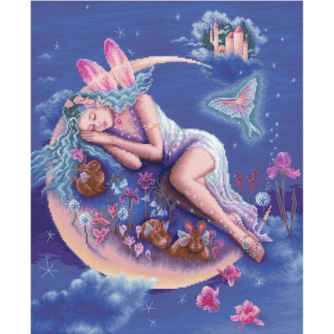 LetiStitch Evening Dreams Cross Stitch Kit