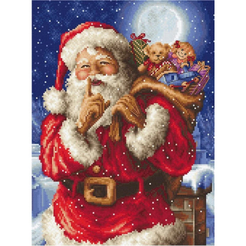 LetiStitch Santa’s Secret Cross Stitch Kit