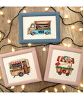 LetiStitch Happy Holidays Cross Stitch Kit