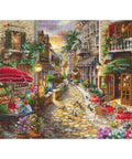 Early Evening in Avola Cross Stitch Kit, LetiStitch