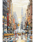 LetiStitch Sunset on 5th Avenue Cross Stitch Kit