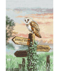 Barn Owl Cross Stitch Kit, LetiStitch