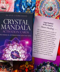 Crystal Mandala Activation Cards Blue Angel