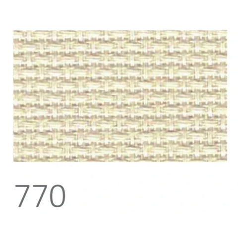 Zweigart Aida Cross Stitch Fabric, Pre-Cut 100% Cotton, 48 x 53 cm, Even Grid for Embroidery and Counted Patterns