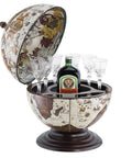 Bar-Globe ALFEO IVORY. Handmade Quality From Italy