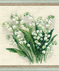 Lilly of the Valley - Cross Stitch Kit from RIOLIS Ref. no.:1497