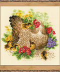 Hen - Cross Stitch Kit from RIOLIS Ref. no.:1480