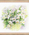 Watercolour Jasmine - Cross Stitch Kit from RIOLIS Ref. no.:1467