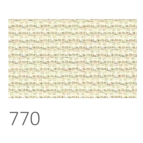 Zweigart Fine Aida Fabric for Cross Stitch, Pre-Cut 48 x 53 cm, 100% Cotton, Counted Embroidery
