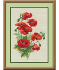Wild Poppies - Cross Stitch Kit from RIOLIS Ref. no.:808