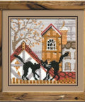 City & Cats Autumn - Cross Stitch Kit from RIOLIS Ref. no.:613