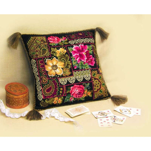 Flower Arrangement Cushion Cross Stitch Kit RIOLIS 761