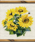 Sunflowers - Cross Stitch Kit from RIOLIS Ref. no.:776