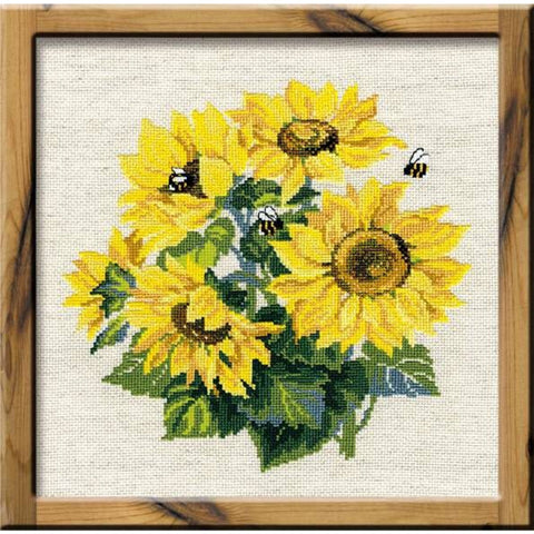 Sunflowers Cross Stitch Kit RIOLIS 776