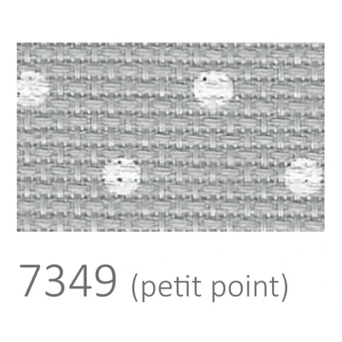 Zweigart Fine Aida Cross Stitch Fabric, Pre-Cut 48 × 53 cm, 100% Cotton for Detailed Embroidery Projects