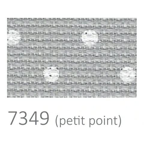 Zweigart Fine Aida Cross Stitch Fabric, Pre-Cut 48 × 53 cm, 100% Cotton for Detailed Embroidery Projects