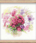 Watercolour Phlox - Cross Stitch Kit from RIOLIS Ref. no.:1069