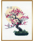 Bonsai Sakura Wish of Well Being - Cross Stitch Kit from RIOLIS Ref. no.:1036