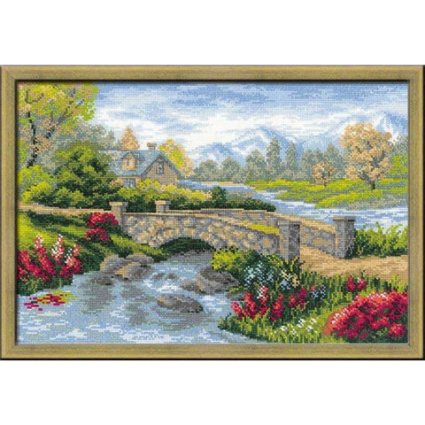 Summer View Cross Stitch Kit RIOLIS 1078