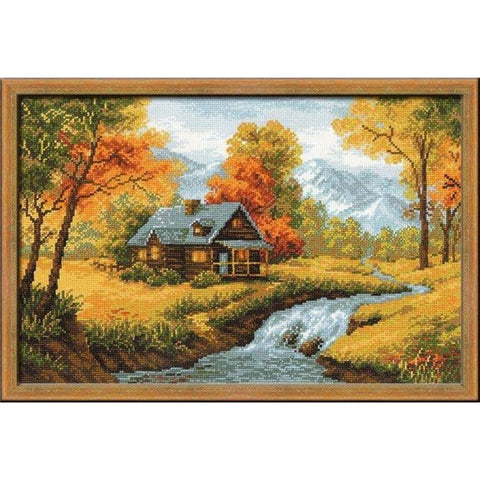 Autumn View Cross Stitch Kit RIOLIS 1079