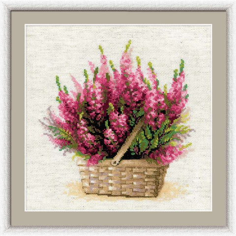Scottish Heather Cross Stitch Kit RIOLIS 1324