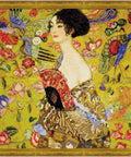 Lady with a Fan Cross Stitch Kit RIOLIS 1226