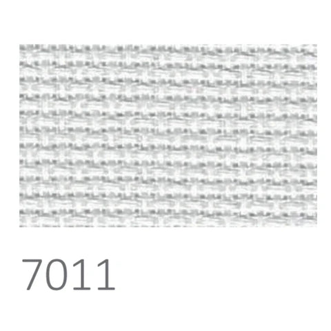 Zweigart Aida Cross Stitch Fabric, Fine Mesh, 100% Cotton, 48 × 53 cm Precut Embroidery Cloth for Detailed Projects
