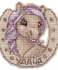 Cross Stitch Kit for Luck Magnet Decor, Oven