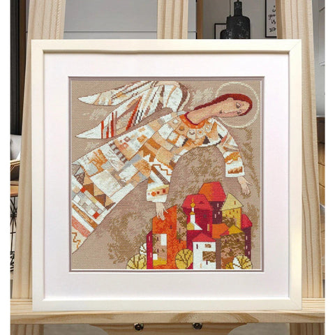 Guardian Angel Cross Stitch Kit, Oven