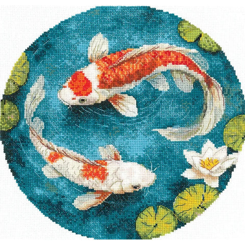 Carp Cross Stitch Kit, Andriana