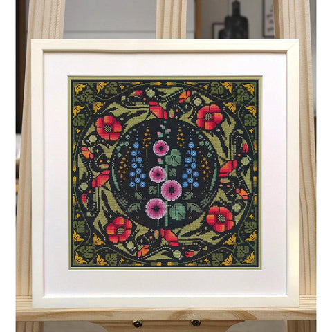 Cross Stitch Kit, Multicolored Design, Oven