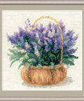 French Levander - Cross Stitch Kit from RIOLIS Ref. no.:1404