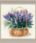 French Levander Cross Stitch Kit RIOLIS 1404