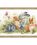 Funny Rabbits Cross Stitch Kit RIOLIS 1416