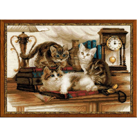Furry Friends Cross Stitch Kit RIOLIS 1247