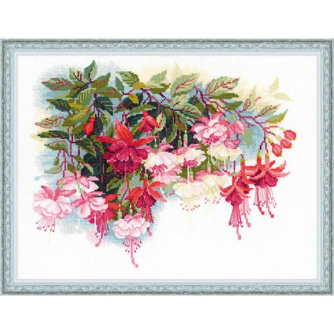 Fuchsia Cross Stitch Kit RIOLIS 1398