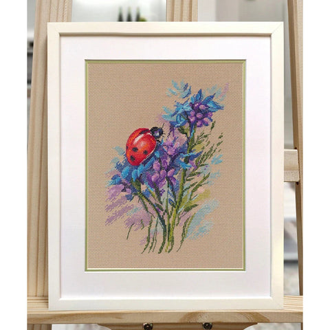 Ladybug Cross Stitch Kit, Oven