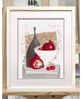 Cross Stitch Kit Garnet Nocturne, Oven