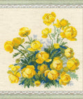 Globe Flower - Cross Stitch Kit from RIOLIS Ref. no.:1515