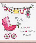 Its a Girl Cross Stitch Kit RIOLIS 1417