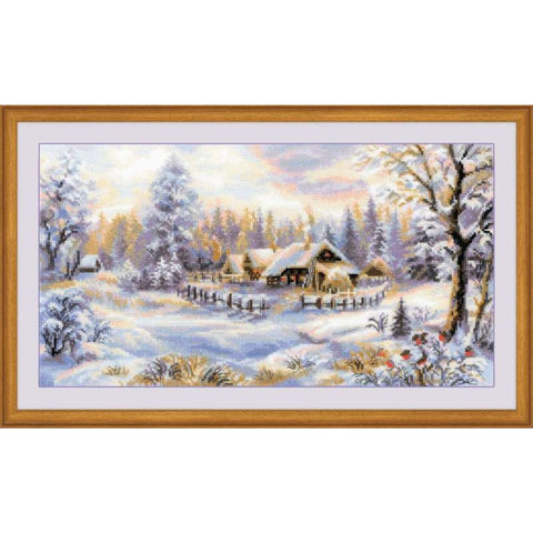 Winter Evening - Cross Stitch Kit from RIOLIS Ref. no.:1427