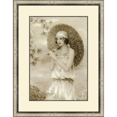 Old Photo Riviera Cross Stitch Kit RIOLIS 1434